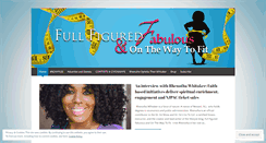 Desktop Screenshot of fullfiguredfabulousandonthewaytofit.com